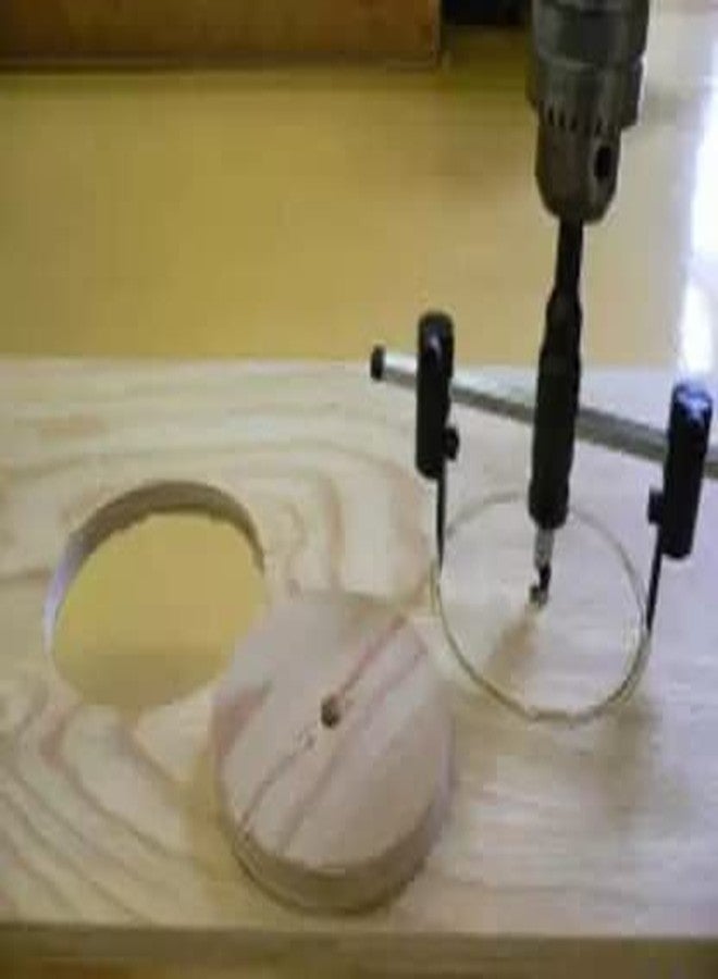 ISC Adjustable Circle Hole Saw Cutter for Wood Gypsum Board POP for Sealing Size 30mm~120mm Diameter - Image 2